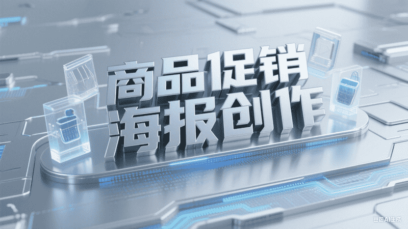 商品促销海报创作-星舰联盟AIGC