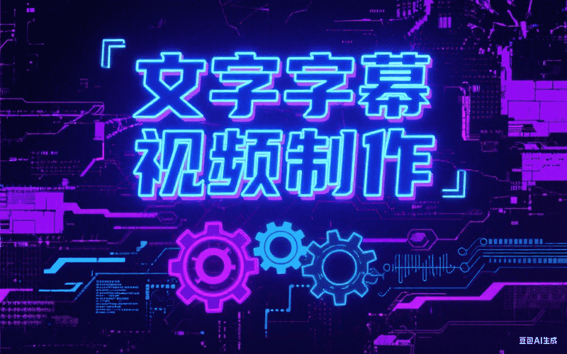 文字字幕视频制作-星舰联盟AIGC