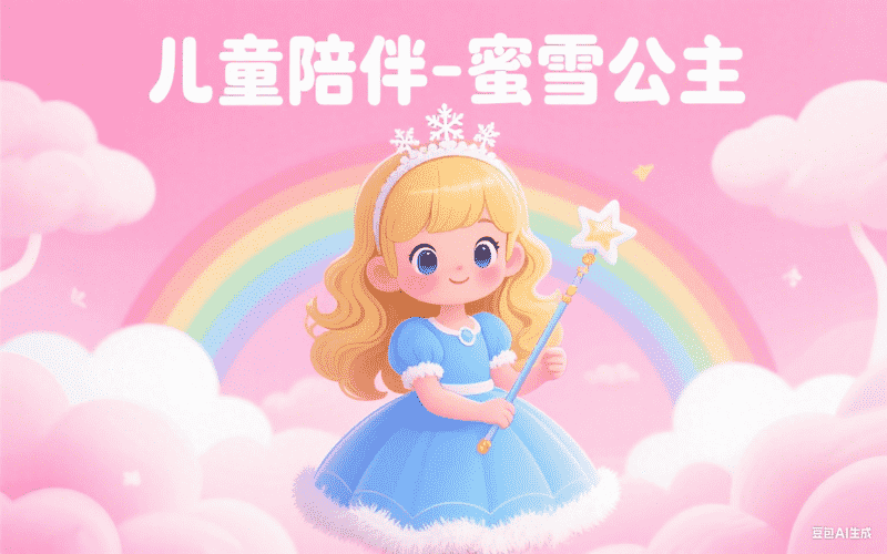 儿童陪伴-蜜雪公主-星舰联盟AIGC