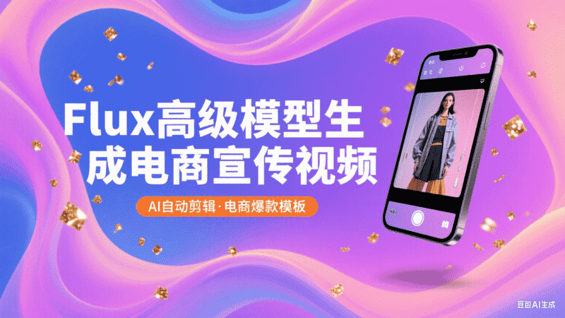 Flux高级模型生成电商宣传视频-星舰联盟AIGC