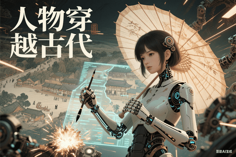 人物穿越古代-中文版-星舰联盟AIGC