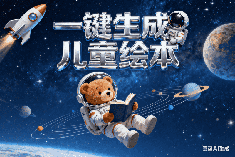 一键生成儿童绘本-星舰联盟AIGC