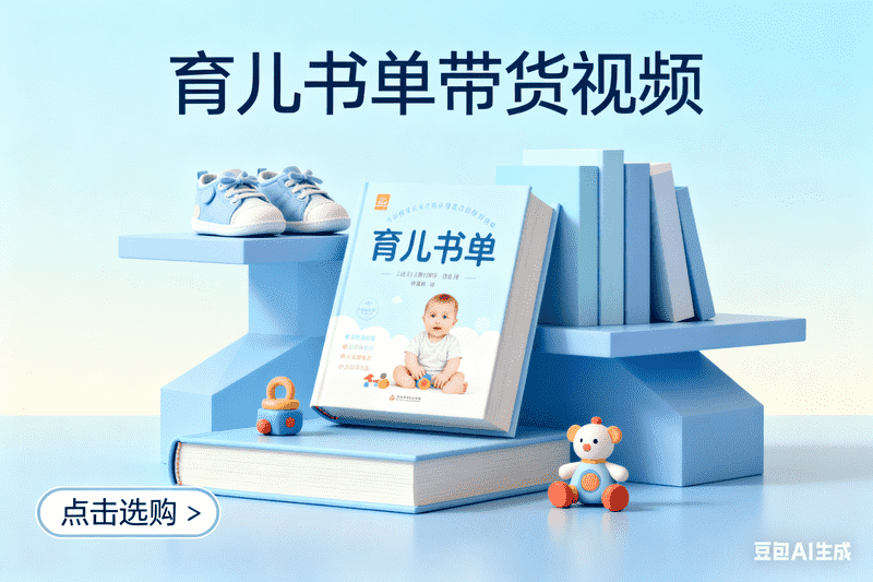 育儿书单带货视频-星舰联盟AIGC