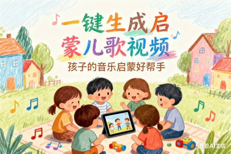 一键生成启蒙儿歌视频-星舰联盟AIGC