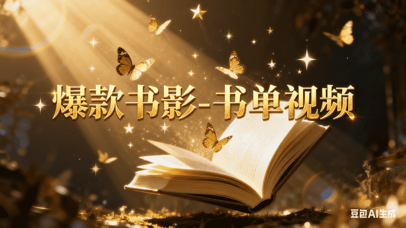 爆款书影-书单视频-星舰联盟AIGC