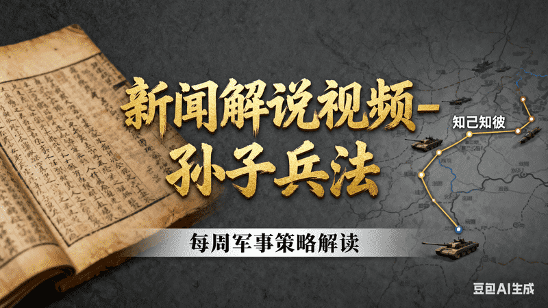 新闻解说视频-孙子兵法-星舰联盟AIGC