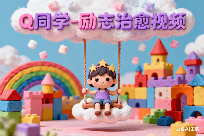 Q同学-励志治愈视频【简版】-星舰联盟AIGC