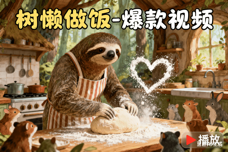 水懒做饭-爆款视频-星舰联盟AIGC