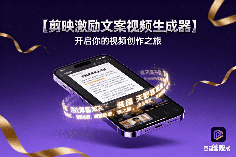 【剪映】激励文案视频生成器