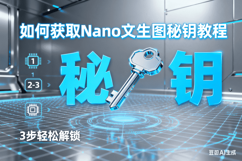 如何获取Nano 文生图秘钥教程-星舰联盟AIGC