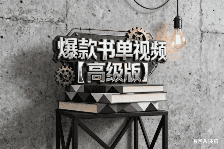 爆款书单视频【高级版】【二改版本】-星舰联盟AIGC