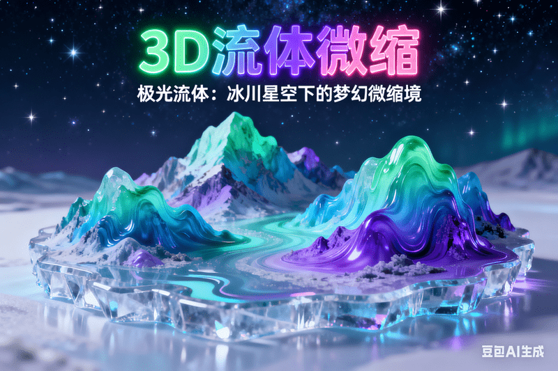 3D流体微缩-星舰联盟AIGC