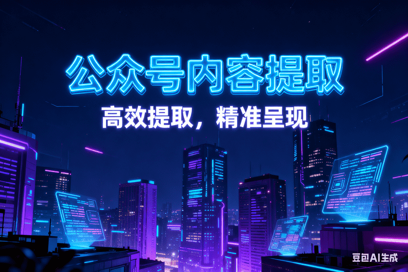 公众号小绿书内容提取