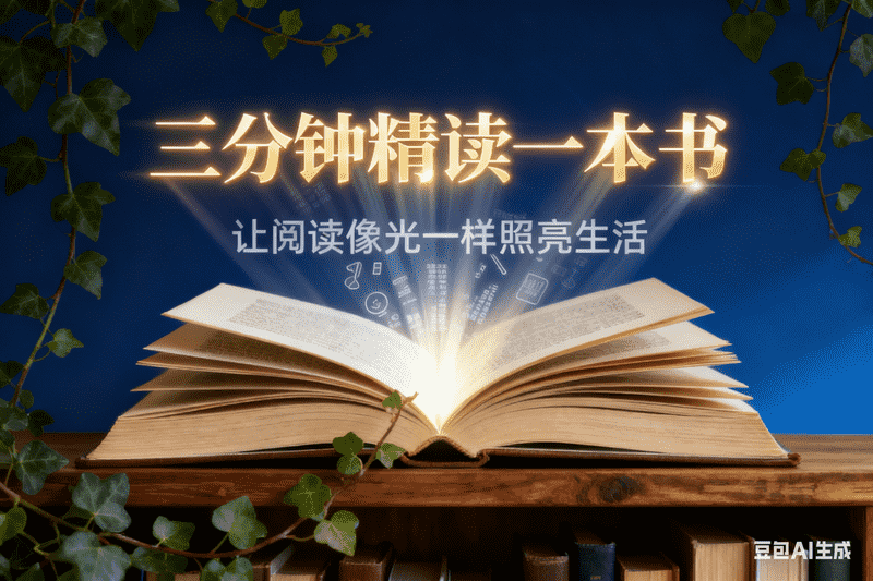 三分钟精读一本书【优化版】-星舰联盟AIGC