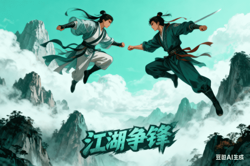 角色打斗-星舰联盟AIGC