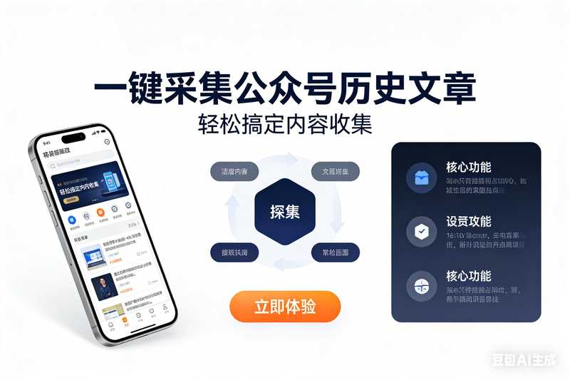 一键采集公众号历史文章-星舰联盟AIGC