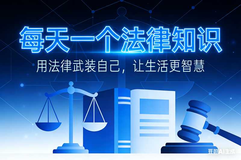 每天一个法律知识-星舰联盟AIGC