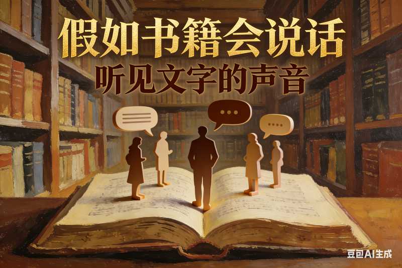 假如书籍会说话【速创剪映小助手】-星舰联盟AIGC