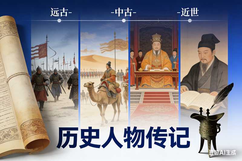 历史人物传记【速创剪映小助手】-星舰联盟AIGC