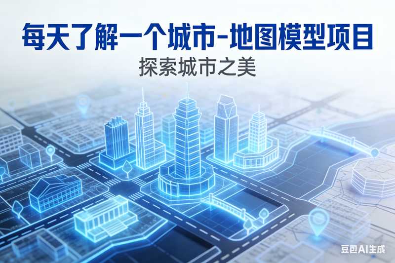 每天了解一个城市-地图模型视频项目-星舰联盟AIGC