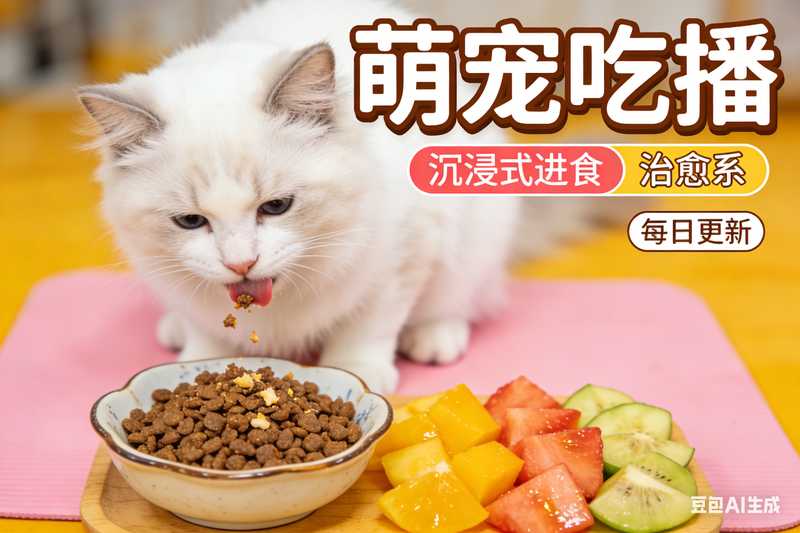 宠物吃播【速创剪映小助手】-星舰联盟AIGC