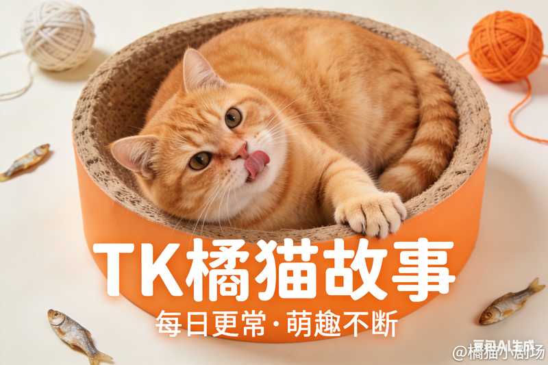 TK橘猫故事【速创剪映小助手】-星舰联盟AIGC