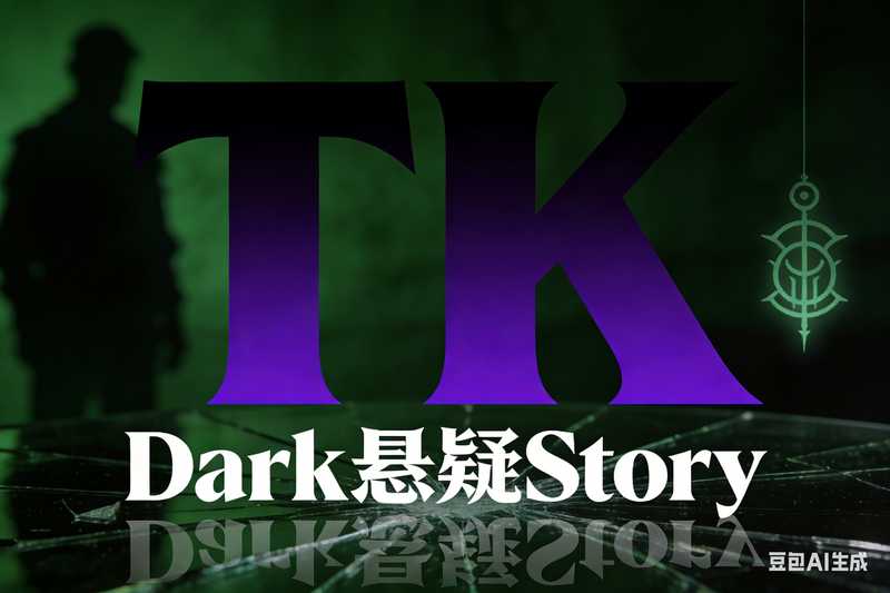 TK暗黑英文悬疑故事【速创剪映小助手】-星舰联盟AIGC