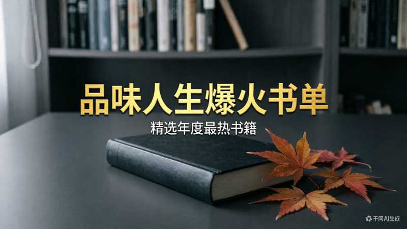 品味人生爆火书单视频-星舰联盟AIGC