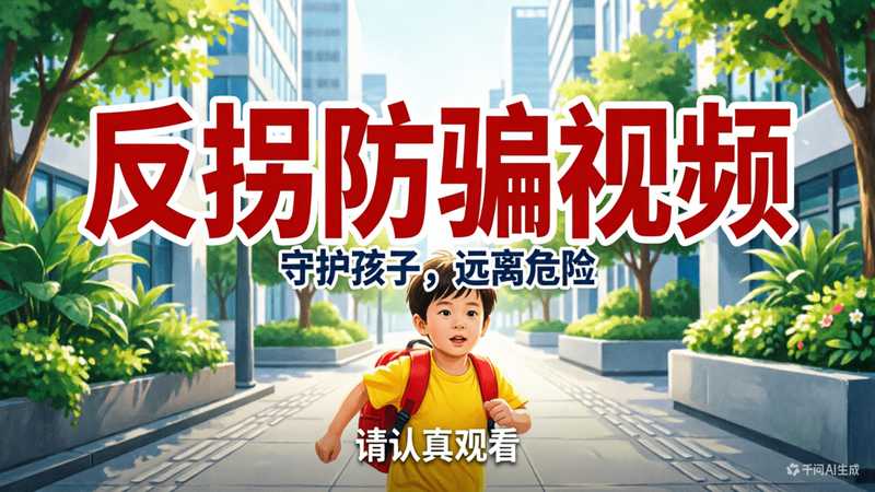 反拐防骗动态视频-星舰联盟AIGC