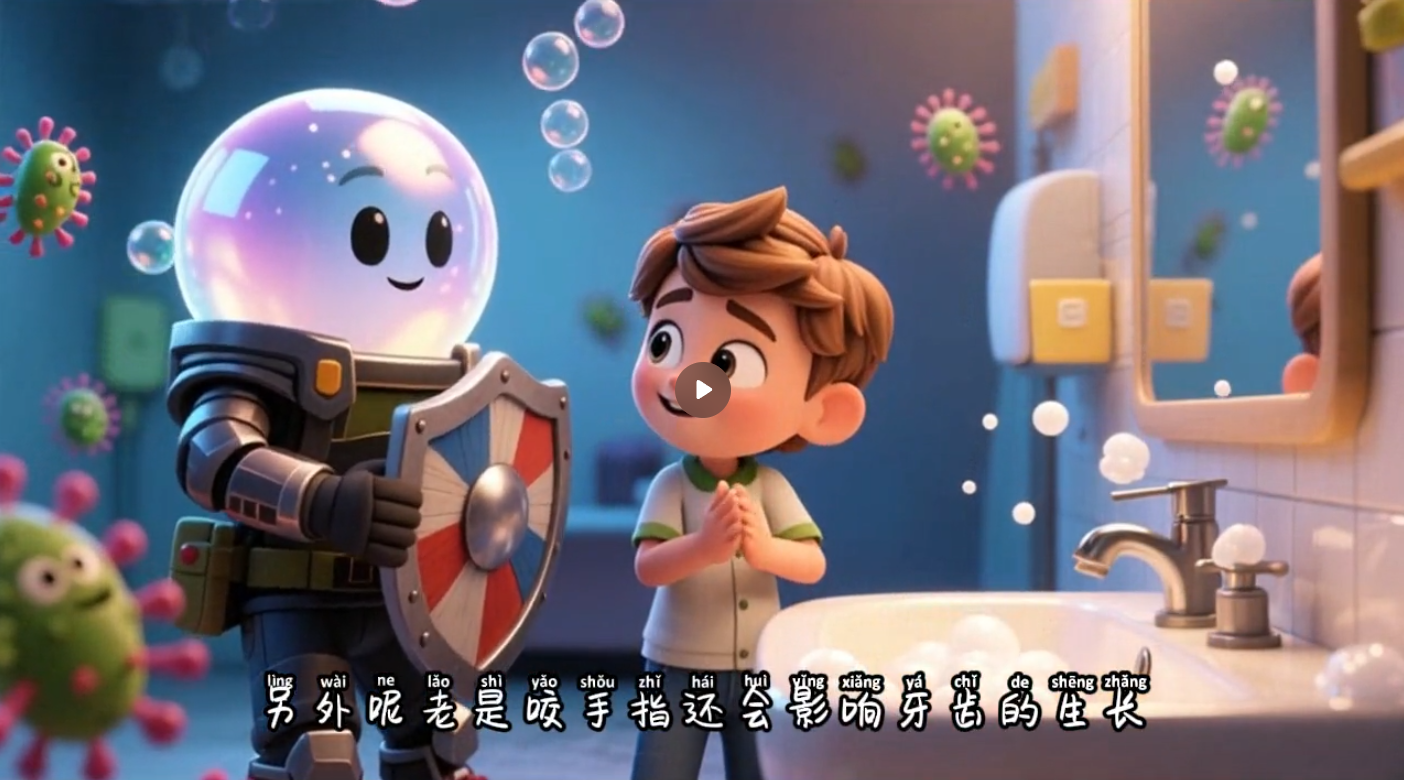 3d育儿动态视频二改版-星舰联盟AIGC