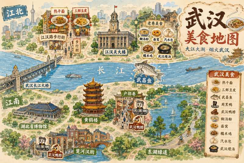 GPT-IMAGE-2 电商一键生成吃货暴走地图-星舰联盟AIGC
